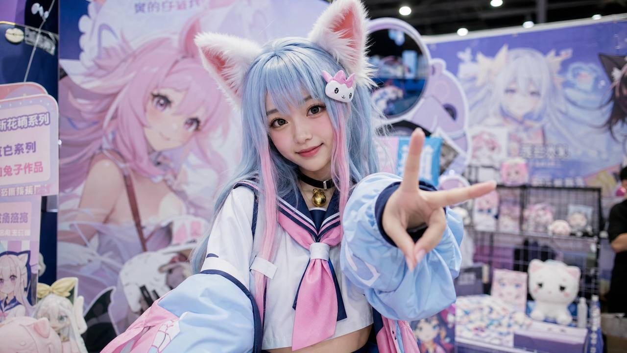 今日大赛动漫cosplay视频